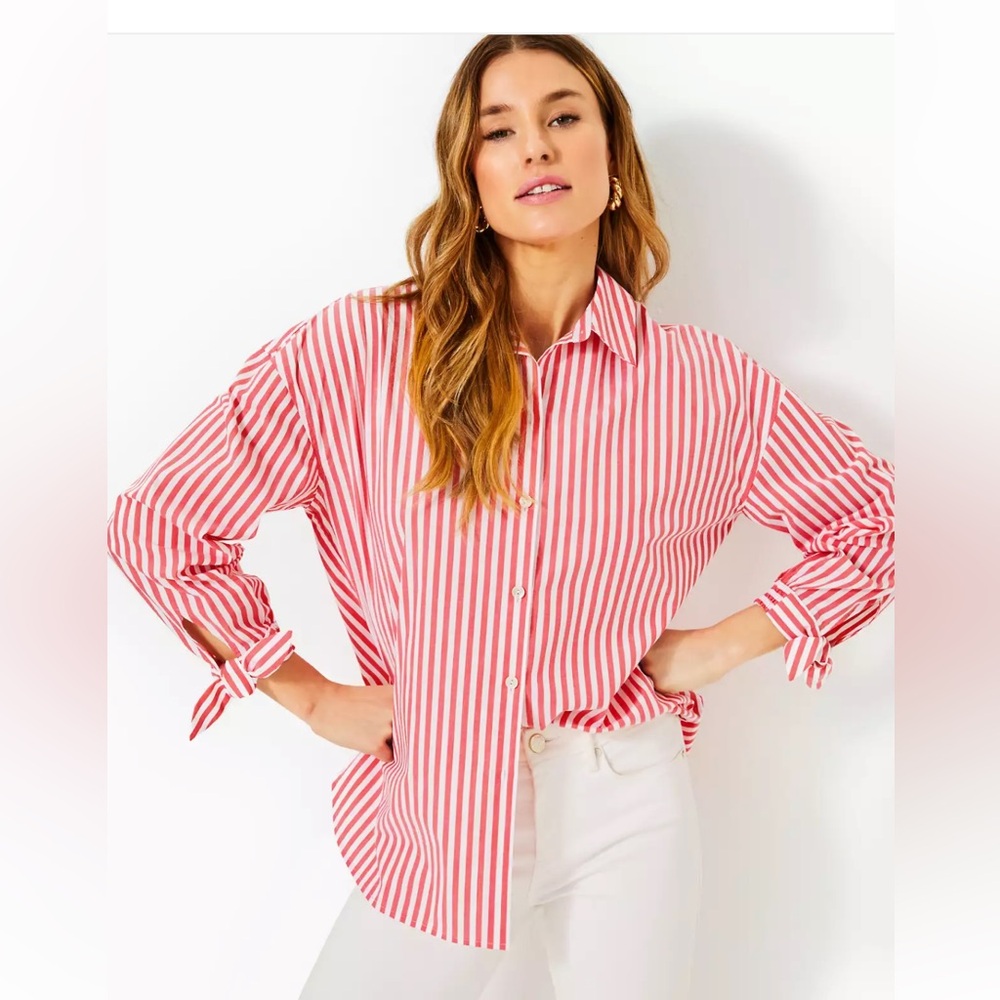 Lesia Relaxed Button Down Shirt XL